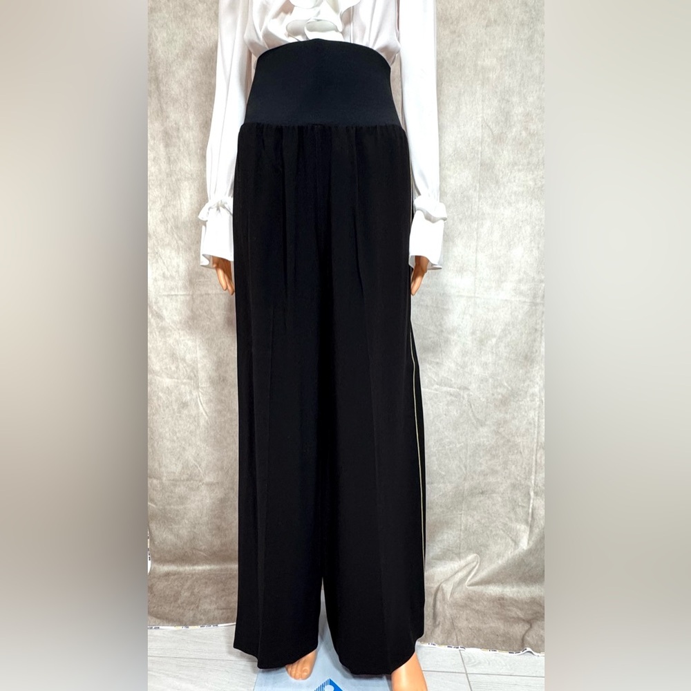 Elizabeth and James Black Wide Leg Palazzo Pants
